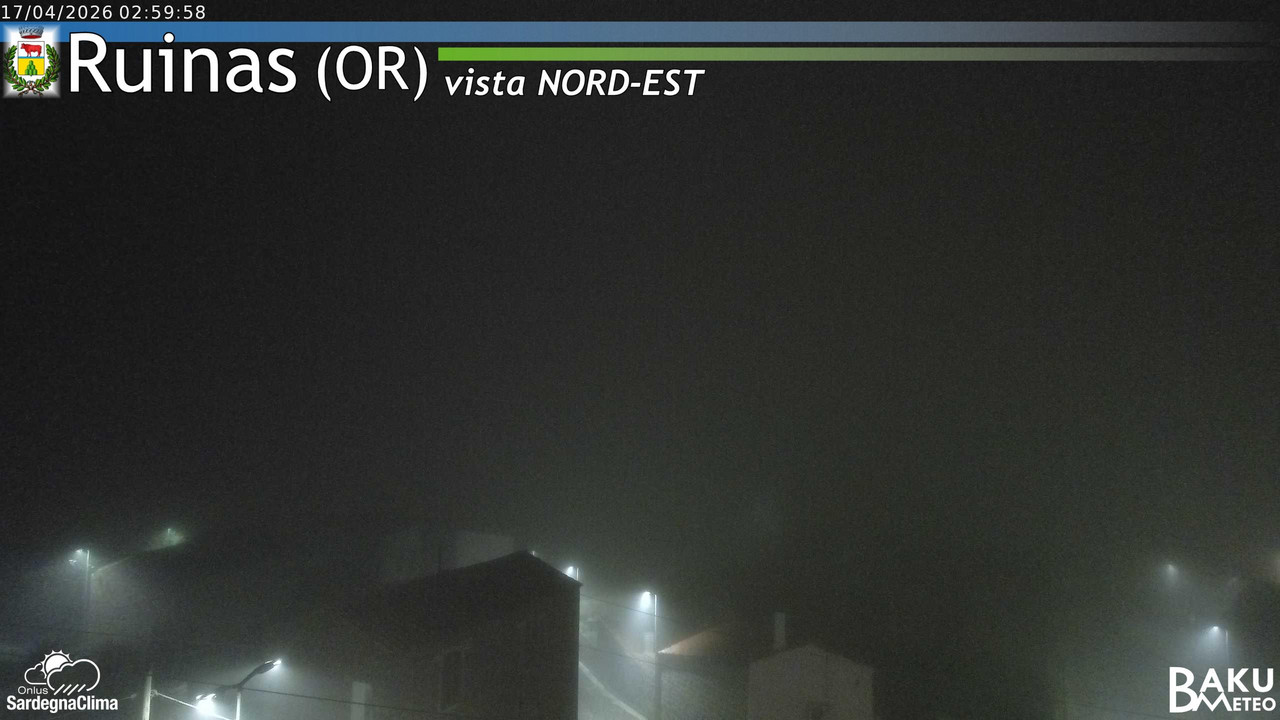 time-lapse frame, Ruinas NE webcam