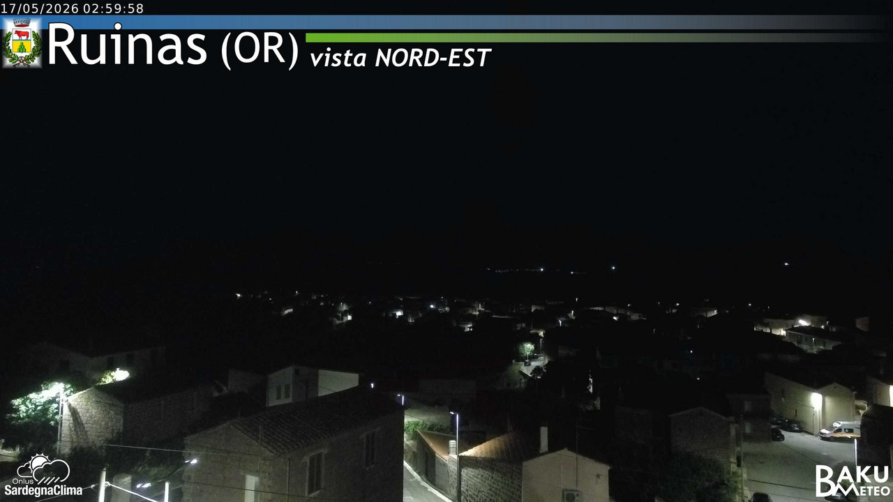 time-lapse frame, Ruinas NE webcam