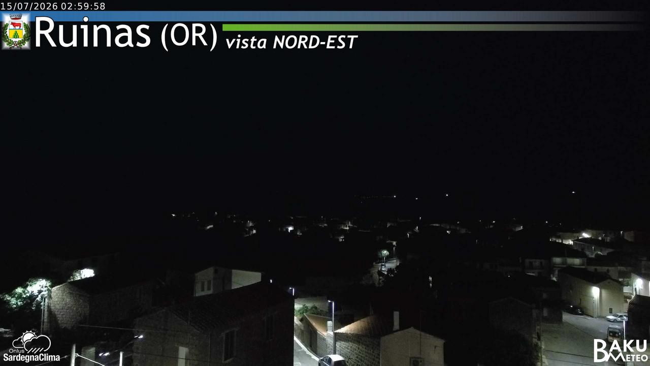 time-lapse frame, Ruinas NE webcam