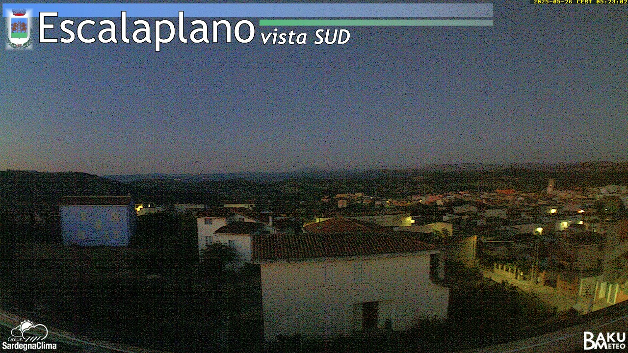 time-lapse frame, Escalaplano webcam