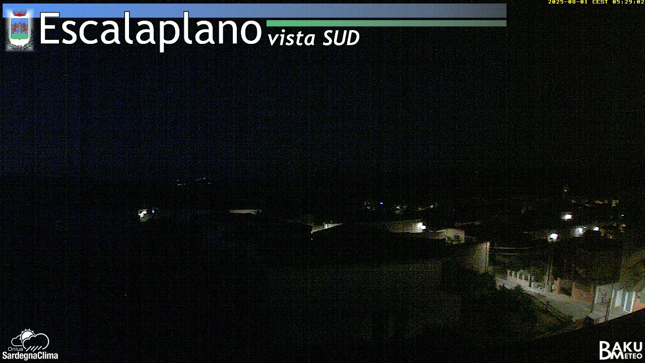 time-lapse frame, Escalaplano webcam