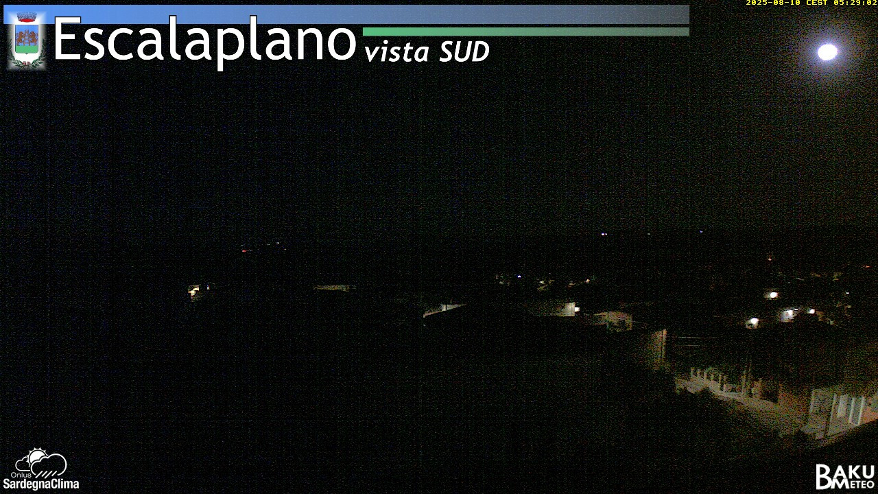 time-lapse frame, Escalaplano webcam