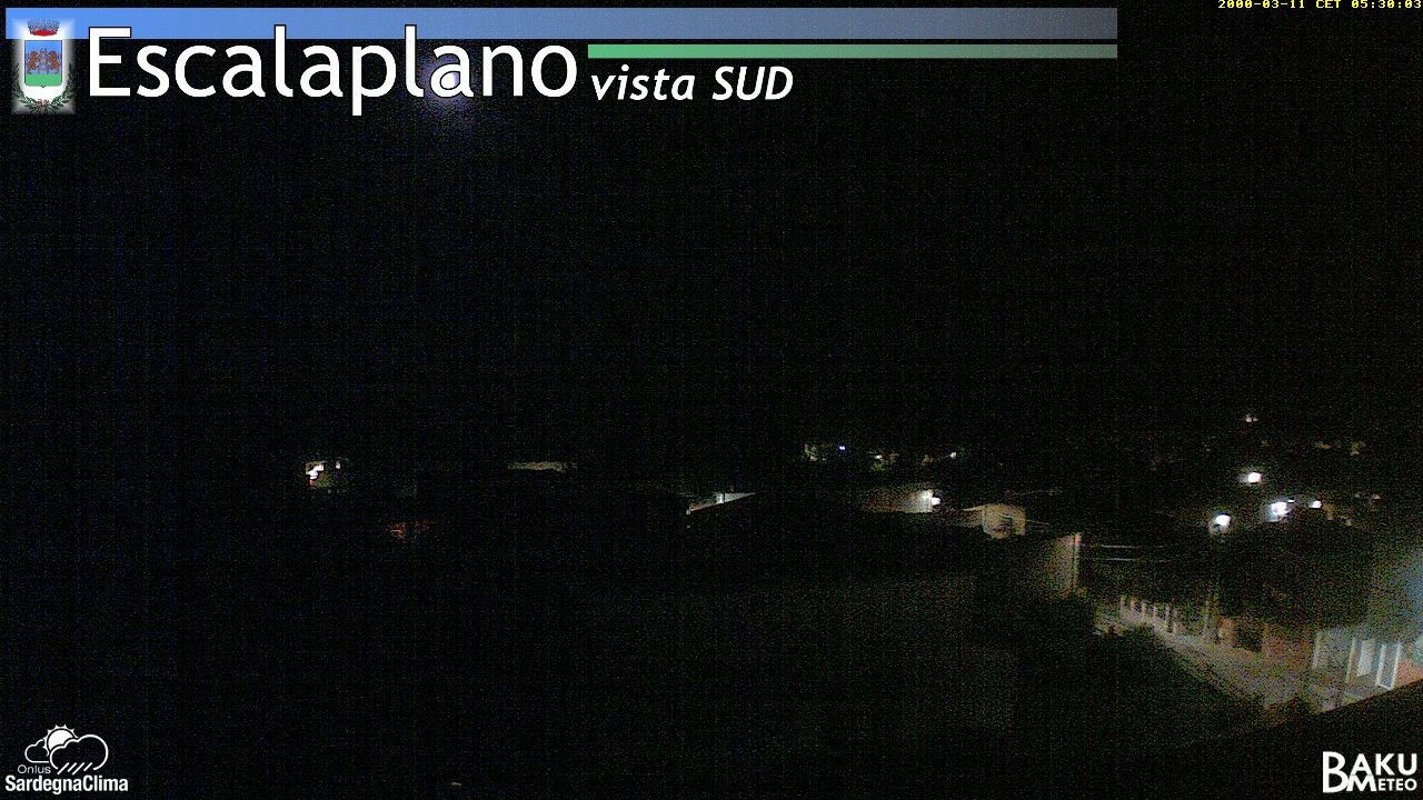 time-lapse frame, Escalaplano webcam