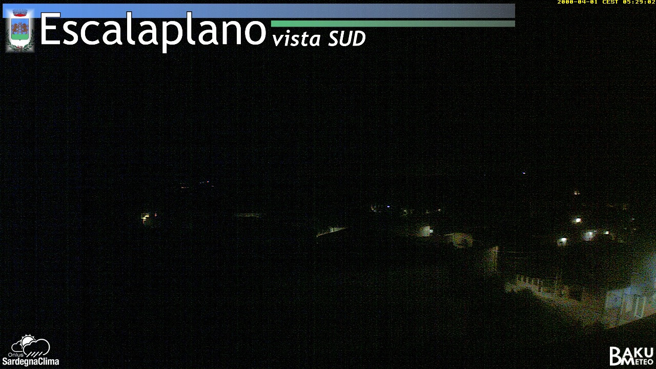 time-lapse frame, Escalaplano webcam