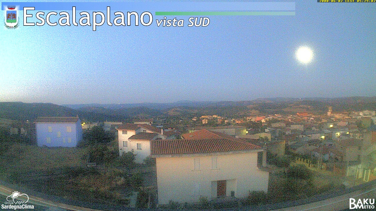 time-lapse frame, Escalaplano webcam
