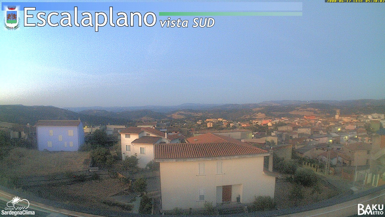 time-lapse frame, Escalaplano webcam