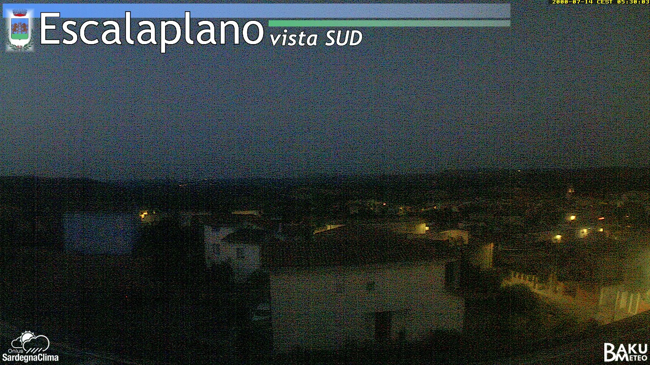 time-lapse frame, Escalaplano webcam