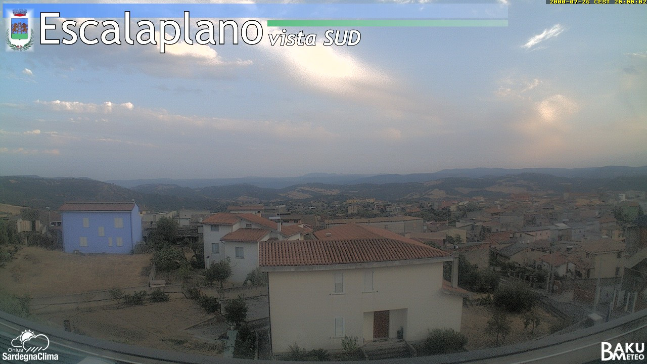 time-lapse frame, Escalaplano webcam