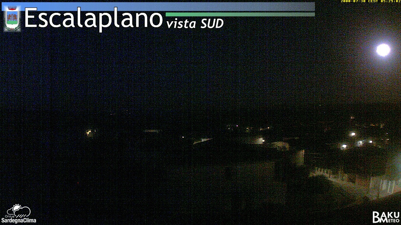 time-lapse frame, Escalaplano webcam