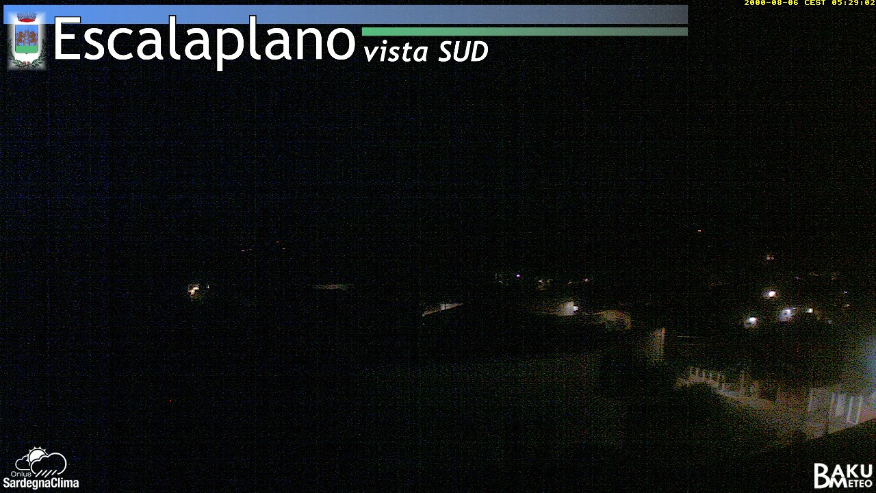 time-lapse frame, Escalaplano webcam