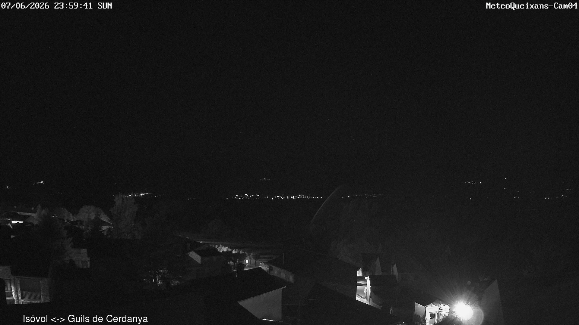 time-lapse frame, CAM04 - MeteoQueixans webcam