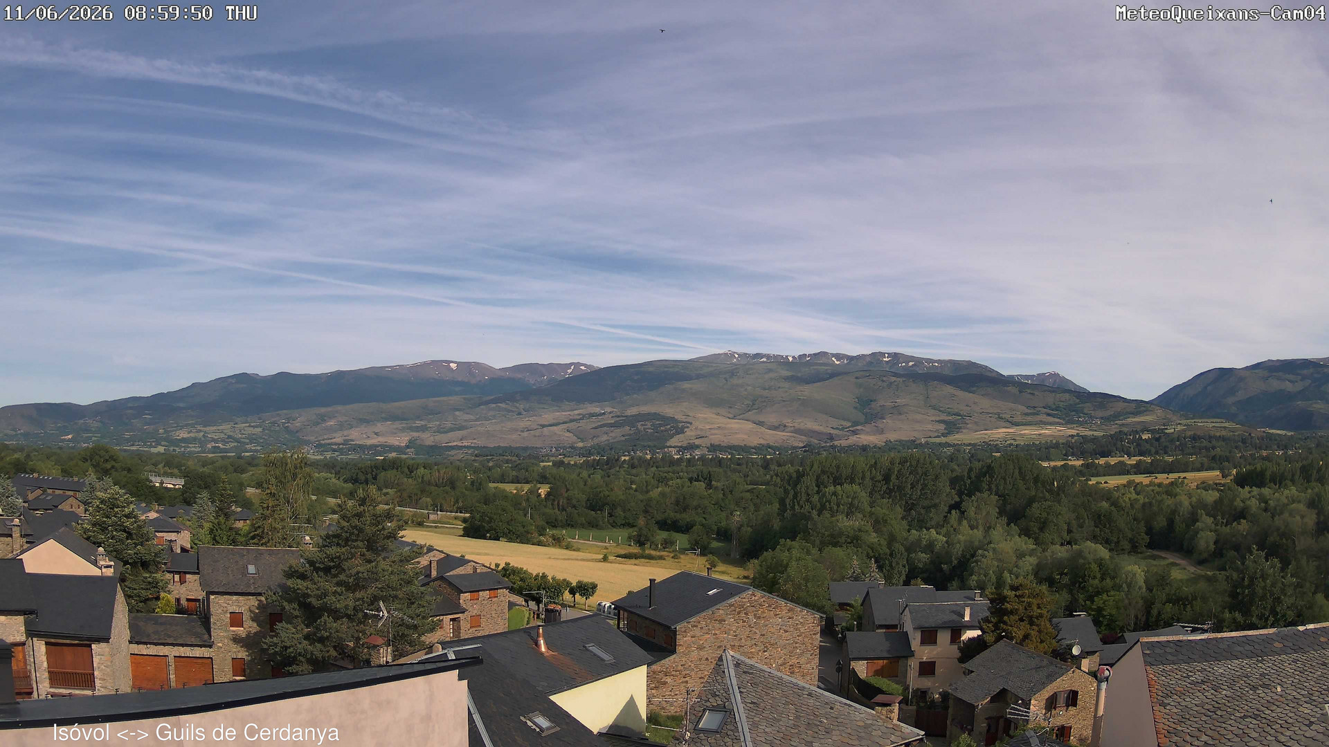 time-lapse frame, CAM04 - MeteoQueixans webcam