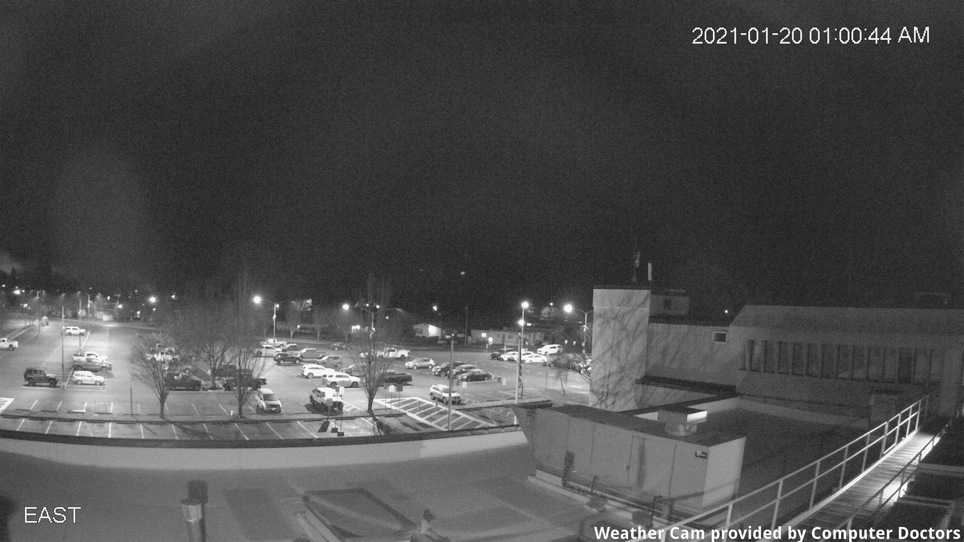 time-lapse frame, East webcam