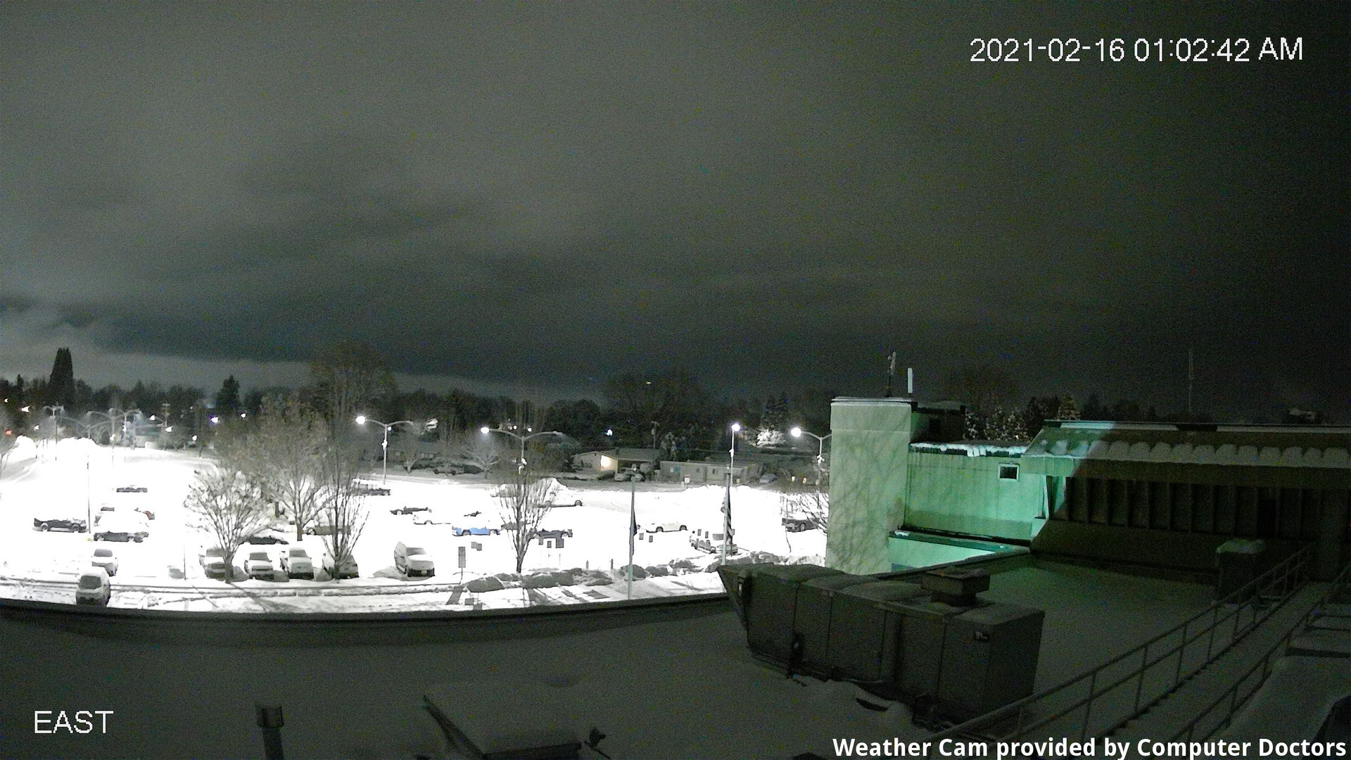 time-lapse frame, East webcam