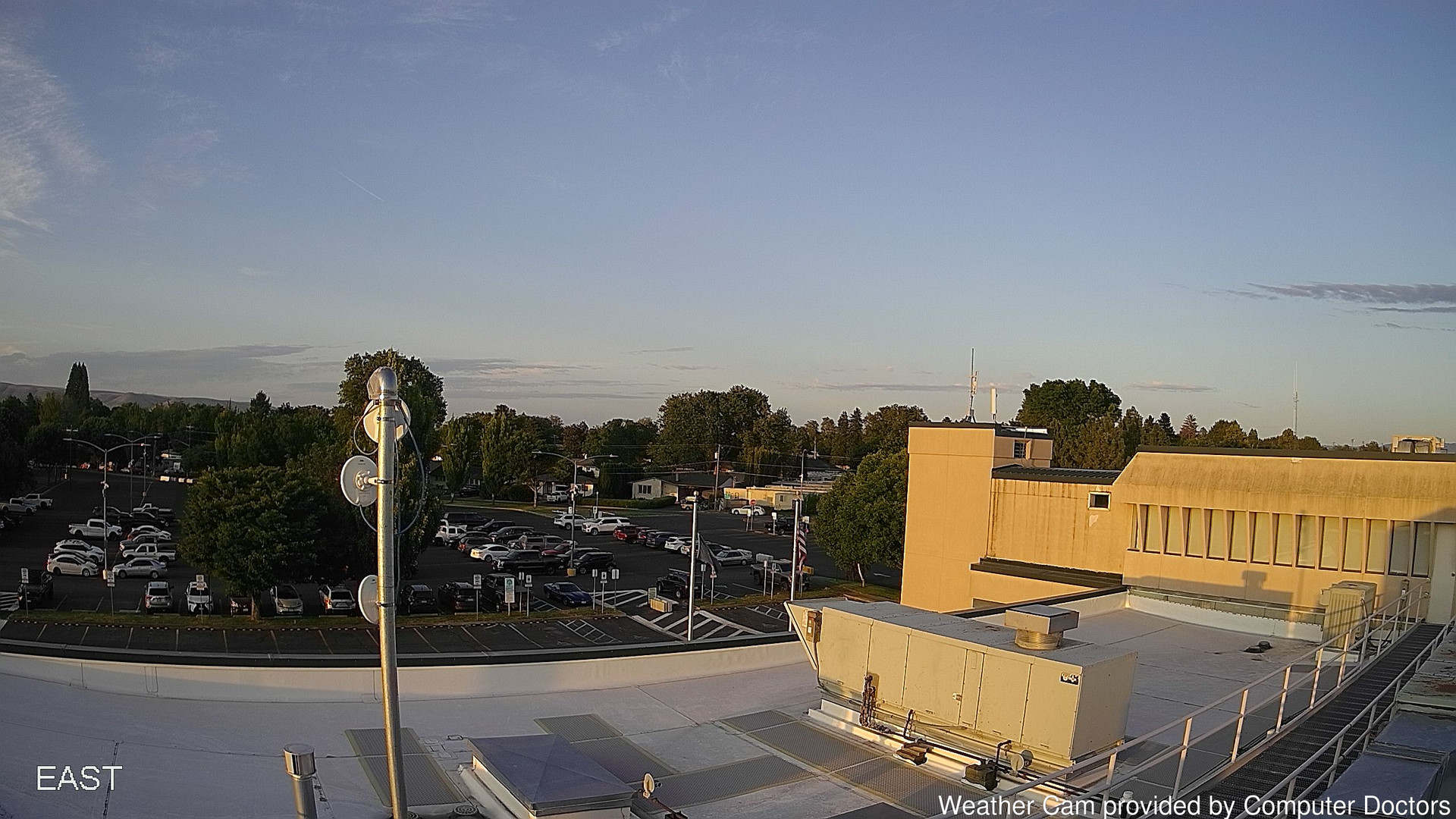 time-lapse frame, East webcam