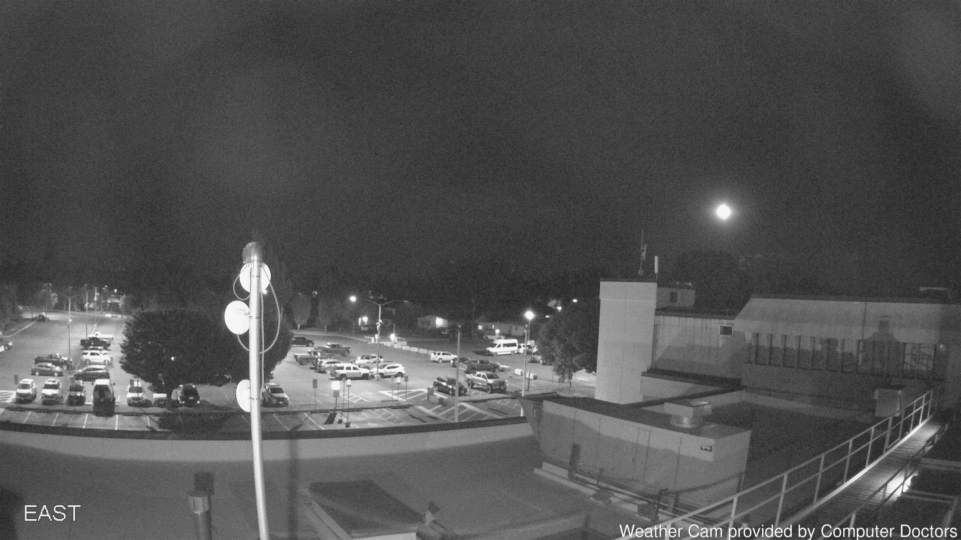 time-lapse frame, East webcam