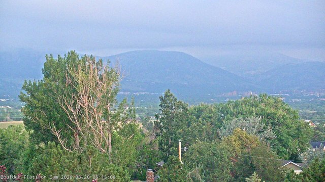time-lapse frame, Indian Peaks webcam