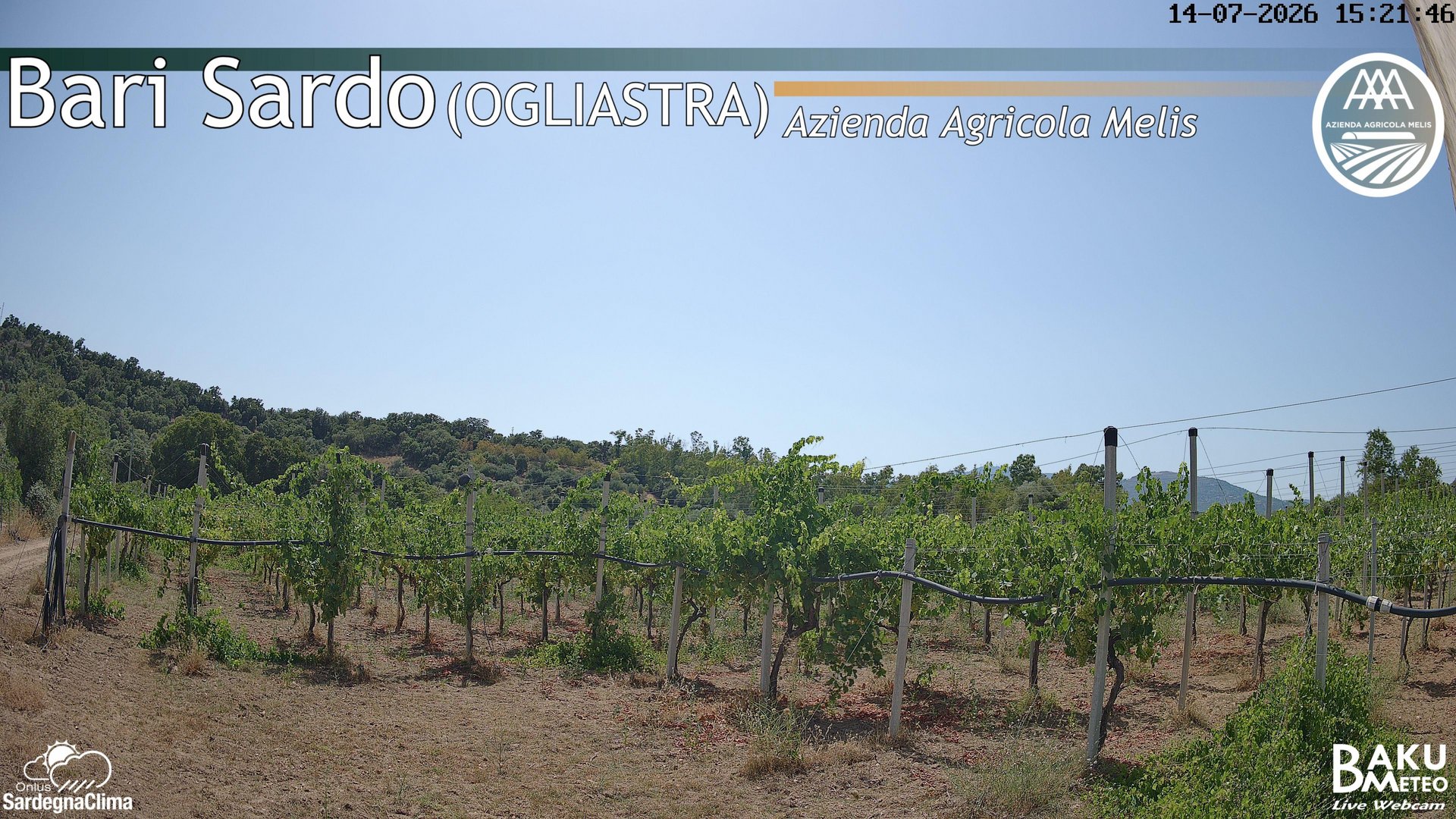 time-lapse frame, Bari Sardo webcam