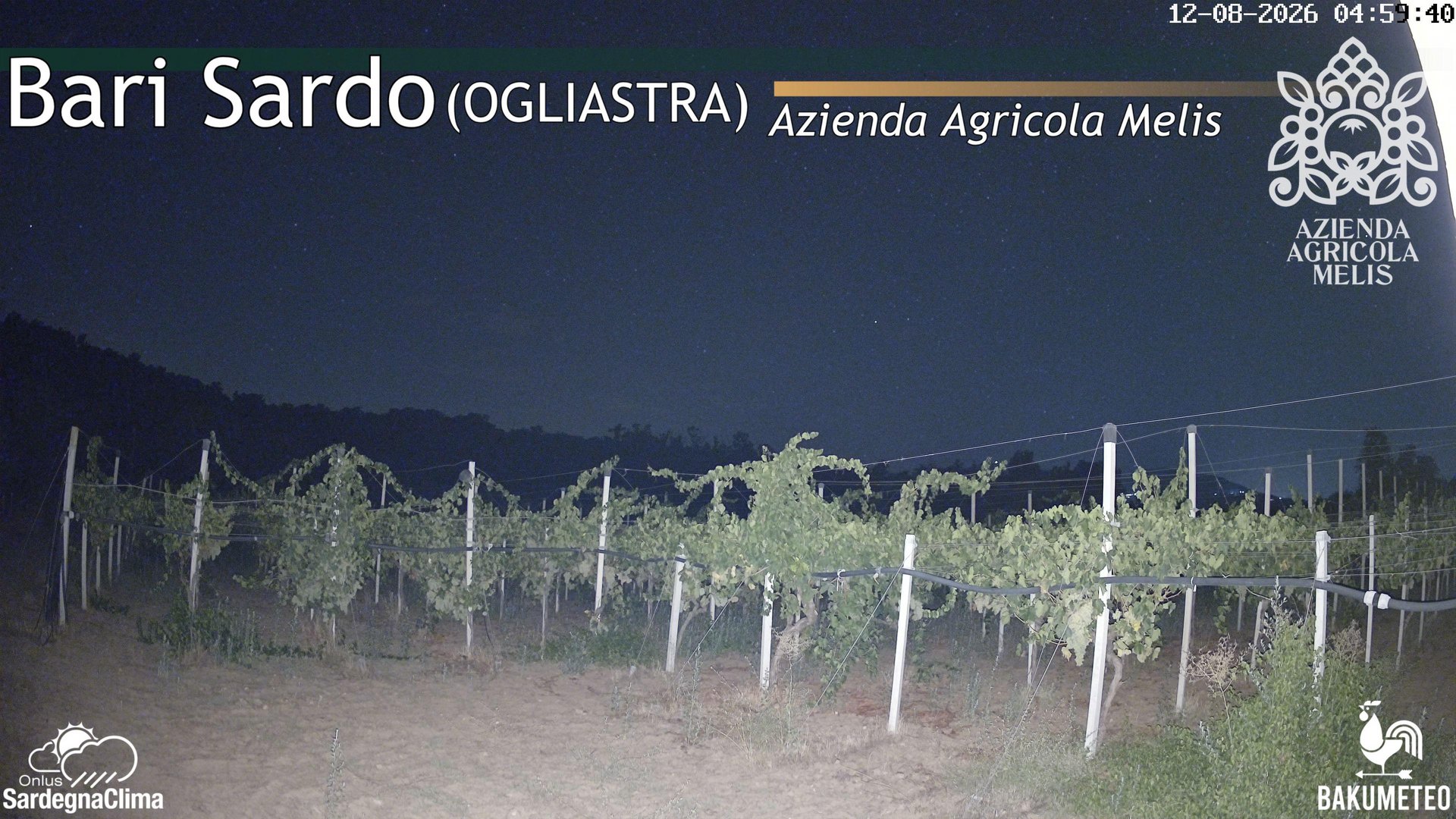 time-lapse frame, Bari Sardo webcam