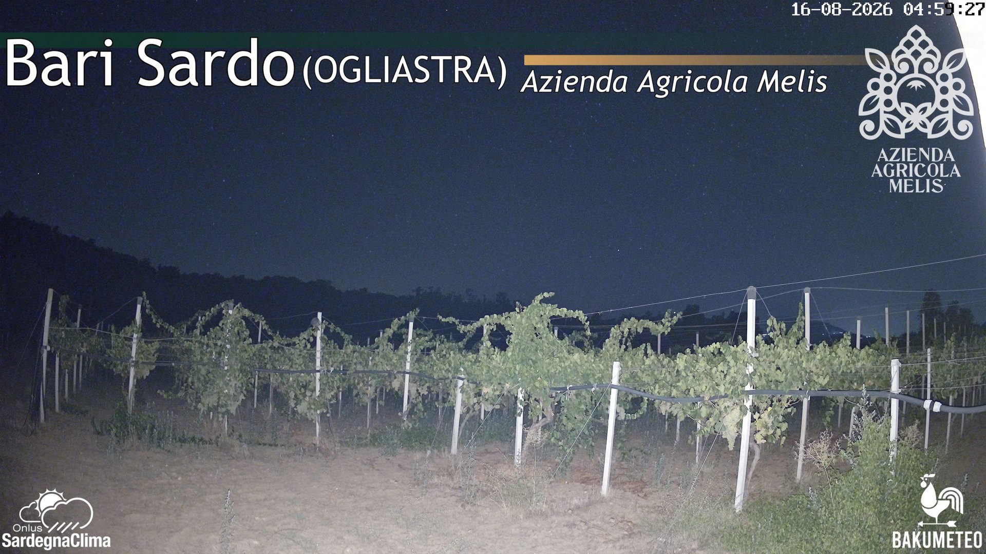 time-lapse frame, Bari Sardo webcam