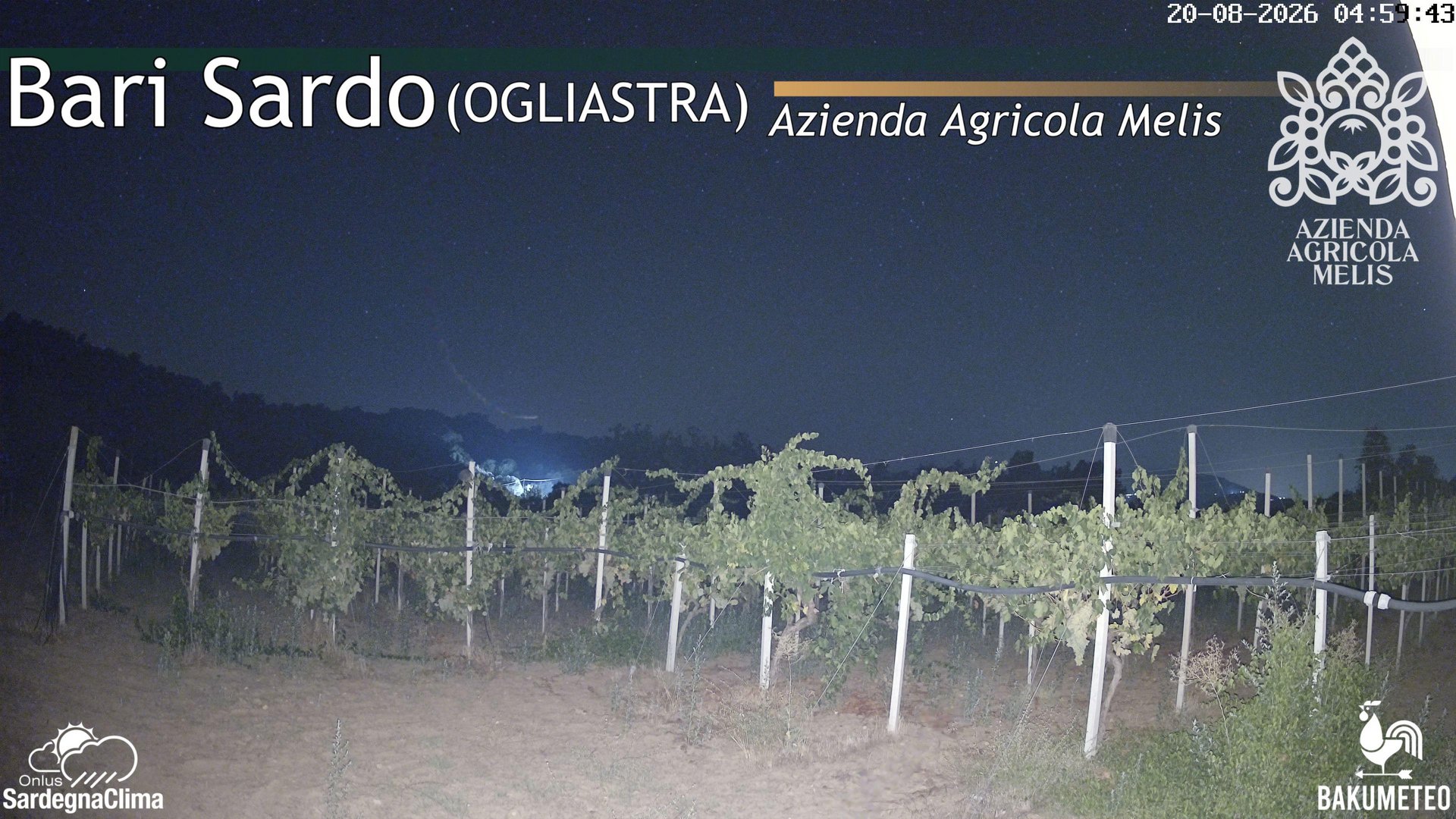 time-lapse frame, Bari Sardo webcam