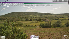 view from Sorgono on 2025-05-18