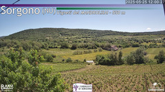 view from Sorgono on 2025-05-25
