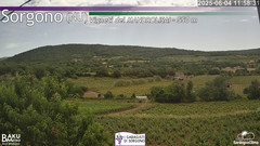 view from Sorgono on 2025-06-04