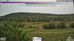 view from Sorgono on 2025-06-05