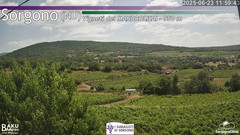 view from Sorgono on 2025-06-23