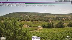 view from Sorgono on 2025-06-28