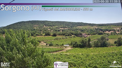 view from Sorgono on 2025-06-30