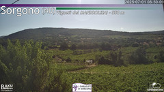 view from Sorgono on 2025-07-01
