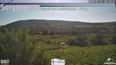 view from Sorgono on 2025-07-01