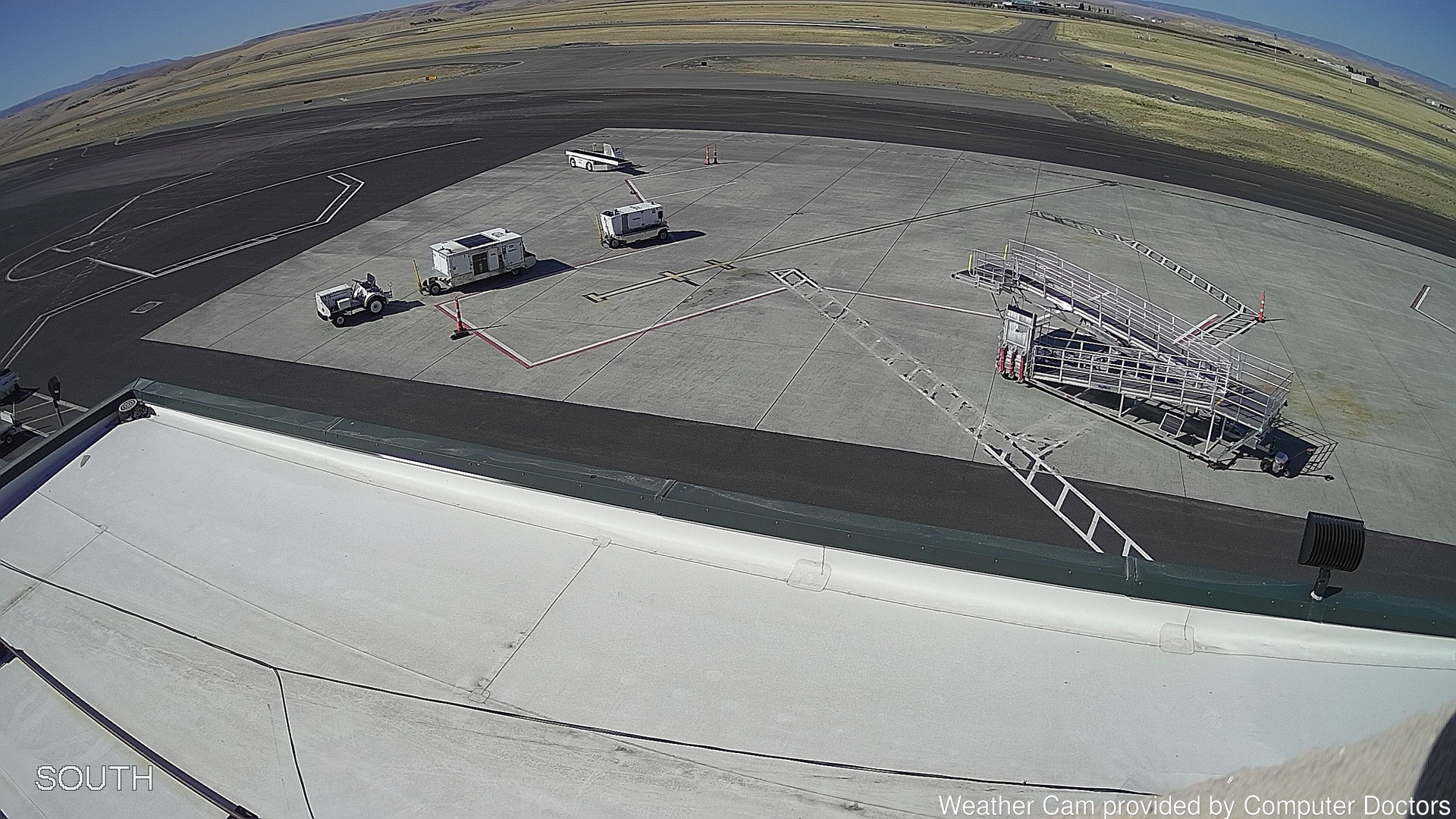 time-lapse frame, South webcam