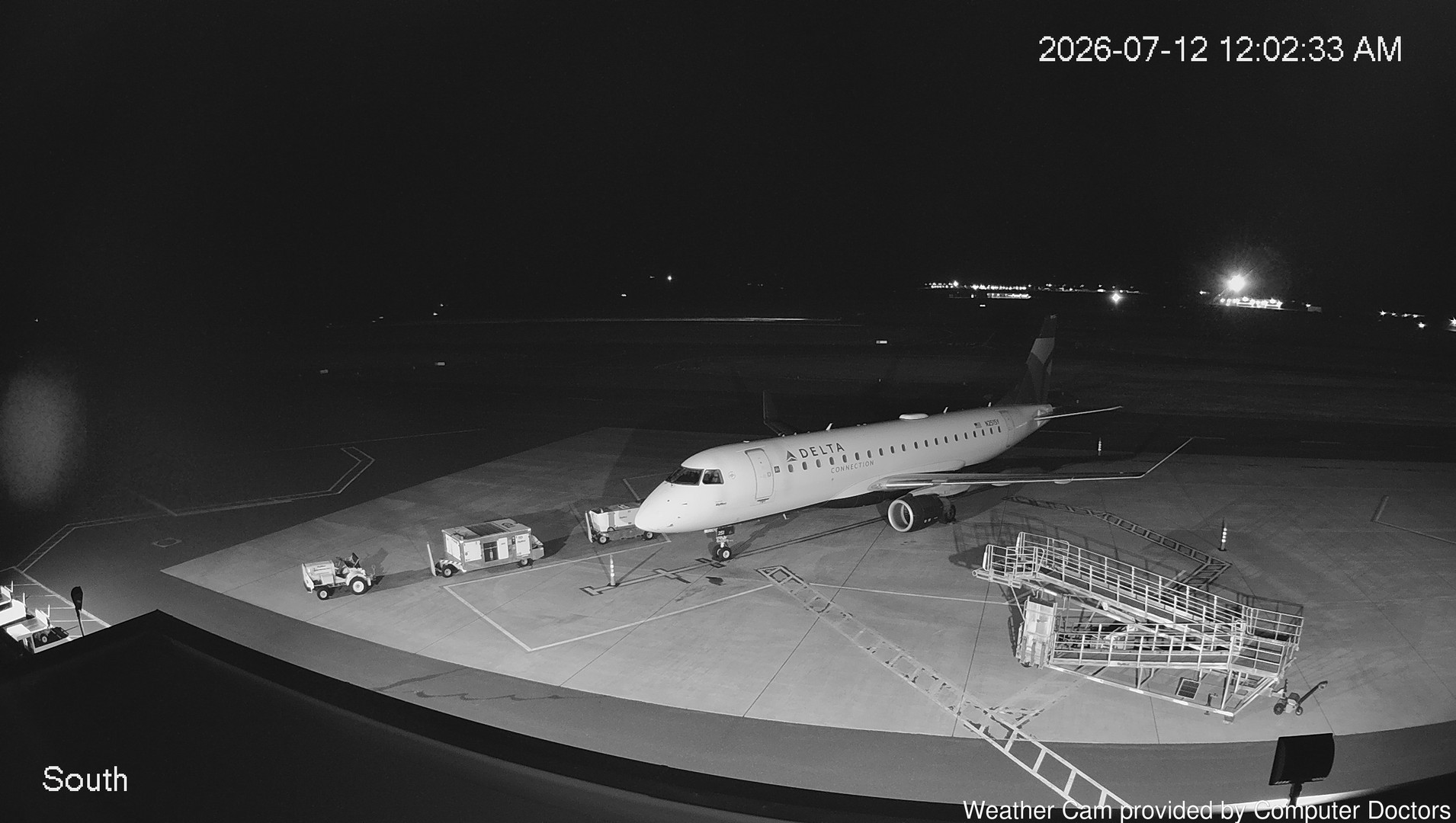 time-lapse frame, South webcam