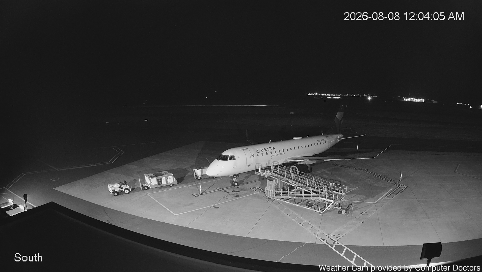 time-lapse frame, South webcam