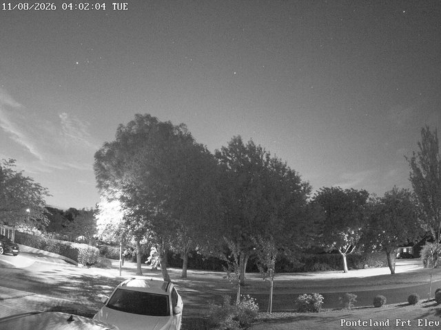 time-lapse frame, Ponteland Front Elev webcam