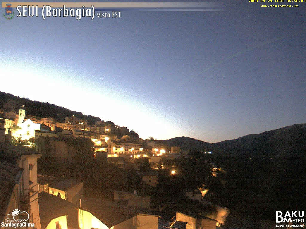 time-lapse frame, Seui EST webcam