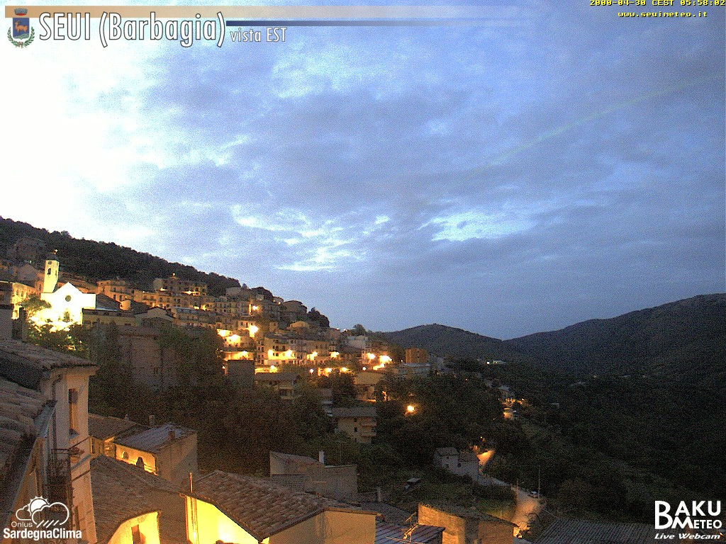 time-lapse frame, Seui EST webcam