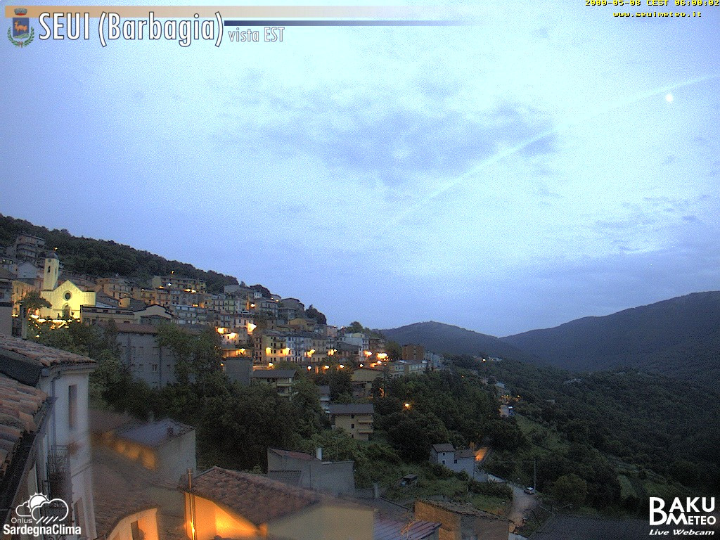 time-lapse frame, Seui EST webcam