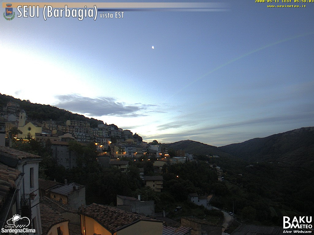 time-lapse frame, Seui EST webcam