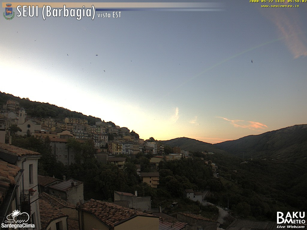 time-lapse frame, Seui EST webcam