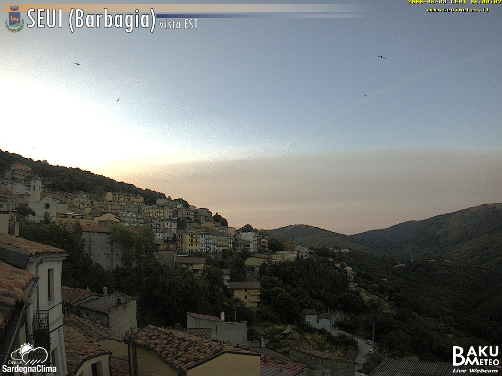 time-lapse frame, Seui EST webcam