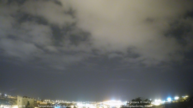 time-lapse frame, Adeje SW webcam