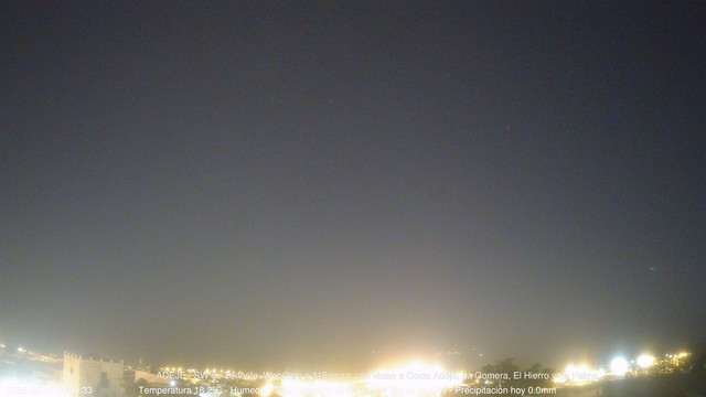 time-lapse frame, Adeje SW webcam