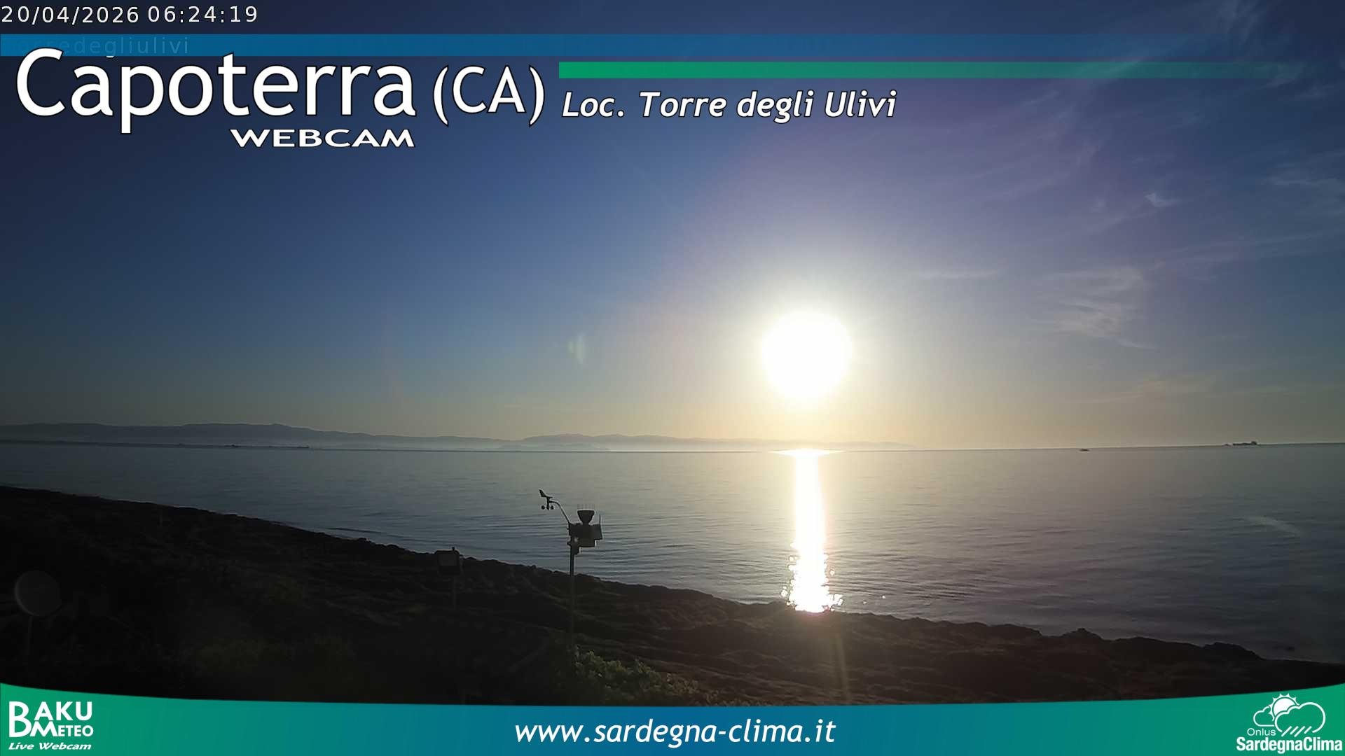 time-lapse frame, Capoeterra Torre degli Ulivi webcam