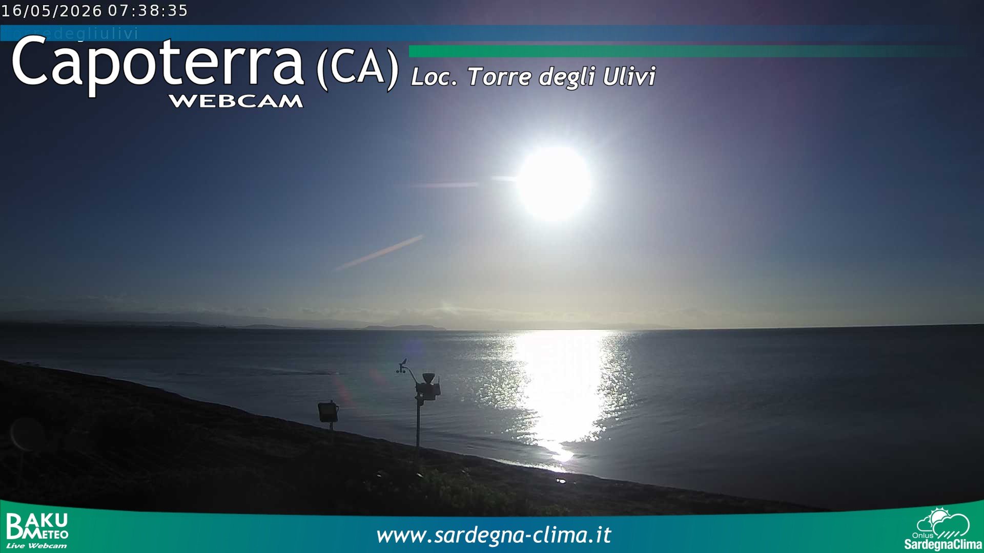 time-lapse frame, Capoeterra Torre degli Ulivi webcam