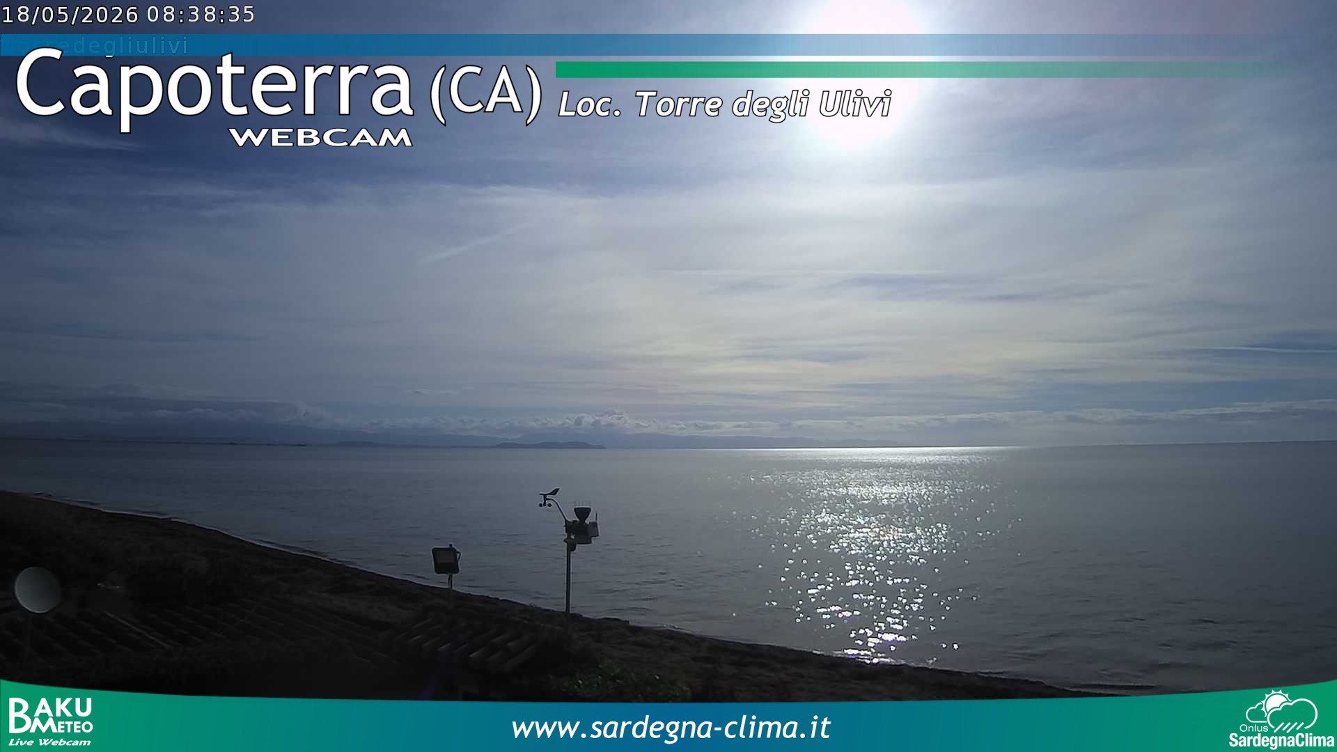 time-lapse frame, Capoeterra Torre degli Ulivi webcam