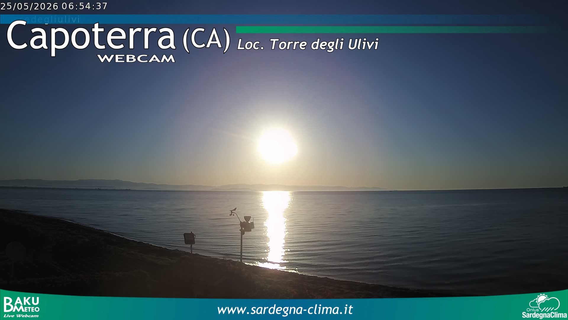 time-lapse frame, Capoeterra Torre degli Ulivi webcam